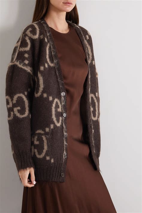 gucci cardigan mohair